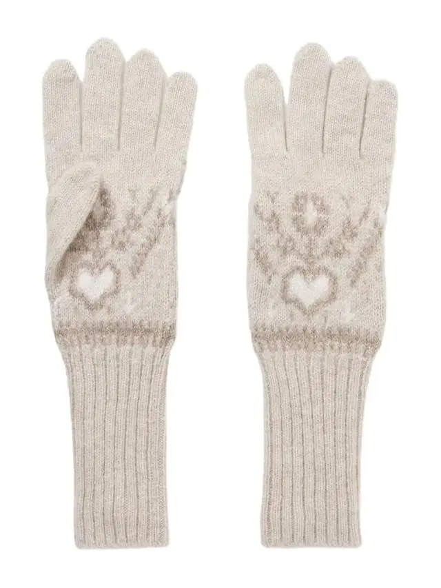 Domini Fair Isle Cashmere Gloves