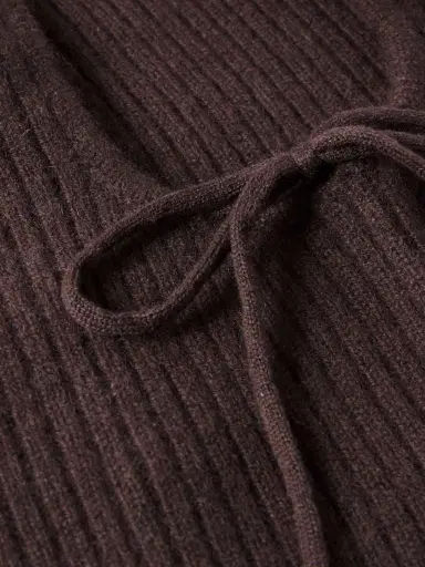 Yves Salomon Ribbed Cashmere Snood | Thumbnail 3