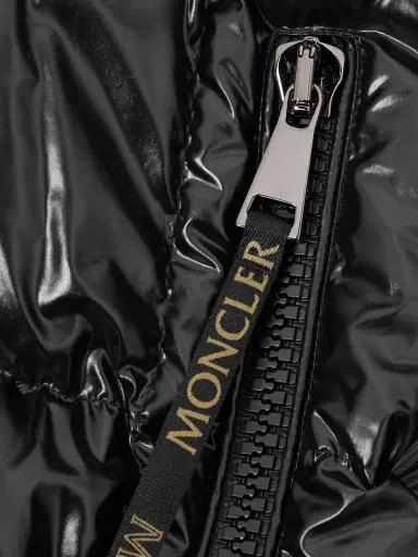 Moncler Hooded Quilted Glossed-shell Down Jacket | Thumbnail 5