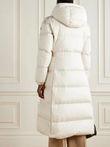 Moncler Chamer Hooded Quilted Shell Down Coat | Thumbnail 4 Moncler Chamer Hooded Quilted Shell Down Coat | Thumbnail 4