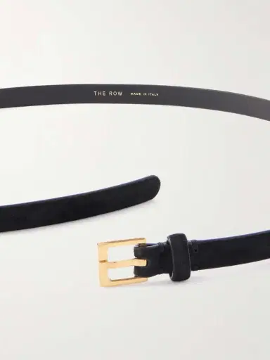 The Row City Suede Belt | Thumbnail 3 The Row City Suede Belt | Thumbnail 3