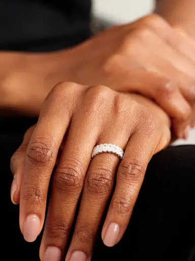 David Morris 18-karat White Gold Diamond Ring | Thumbnail 2