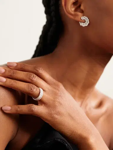 David Morris 18-karat White Gold Diamond Ring | Thumbnail 4