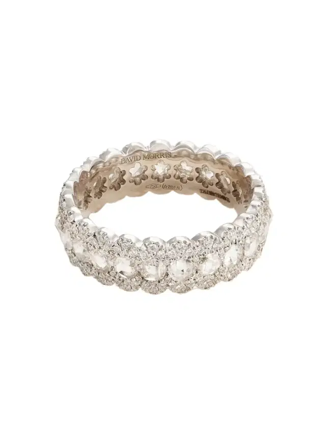 David Morris 18-karat White Gold Diamond Ring