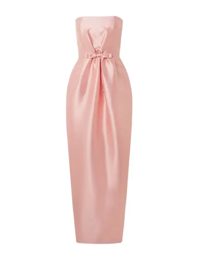 Lenette Strapless Bow-detailed Taffeta Gown
