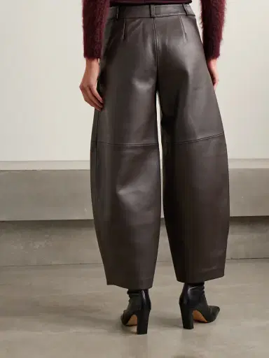 Co Paneled Leather Barrel-leg Pants | Thumbnail 4