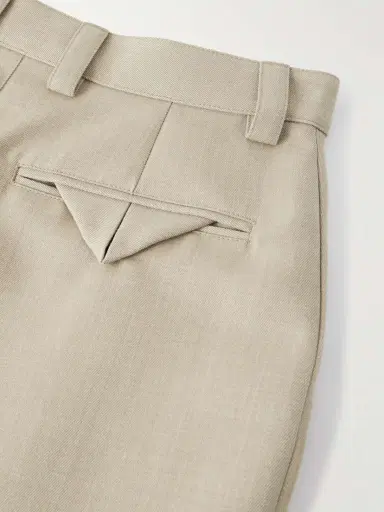 Bottega Veneta Belted Paneled Wool-twill Tapered Pants | Thumbnail 5 Bottega Veneta Belted Paneled Wool-twill Tapered Pants | Thumbnail 5