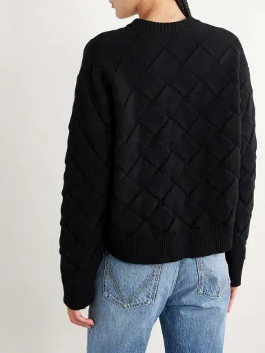 Bottega Veneta Intrecciato Wool-blend Sweater | Thumbnail 3 Bottega Veneta Intrecciato Wool-blend Sweater | Thumbnail 3