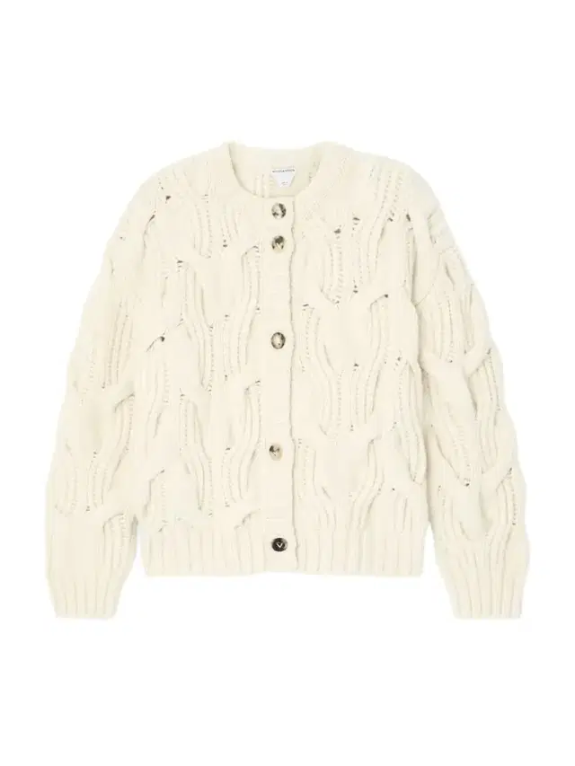 Cropped Cable-knit Wool Cardigan