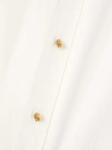 Bottega Veneta Cotton-blend Poplin Tunic | Thumbnail 5