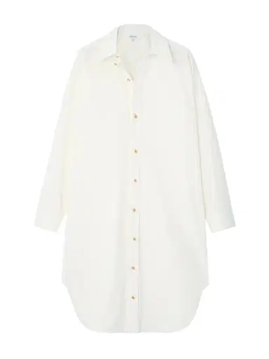 Bottega Veneta Cotton-blend Poplin Tunic | Thumbnail 1