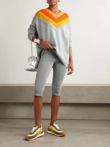 Loewe Layered Wool-blend Sweater | Thumbnail 2