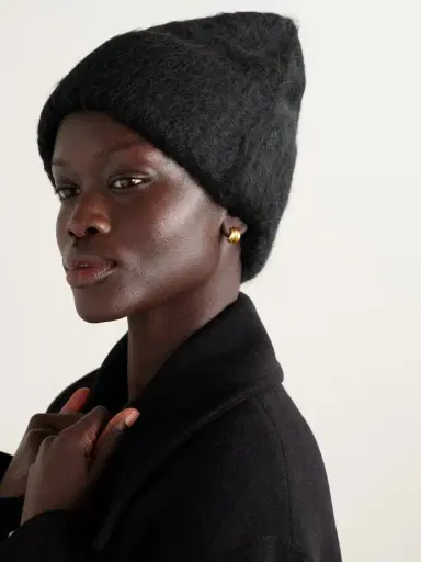 TOTEME Brushed Alpaca-blend Beanie | Thumbnail 2