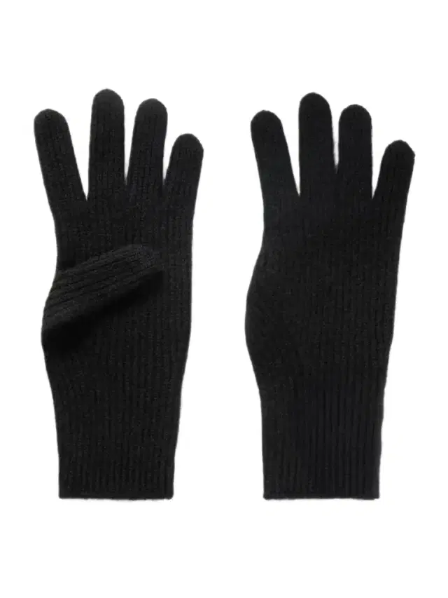 Ribbed Cashmere Gloves