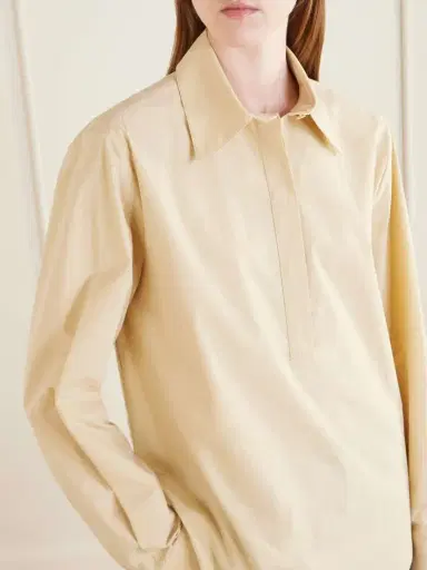 The Row Margan Oversized Cotton Shirt | Thumbnail 5 The Row Margan Oversized Cotton Shirt | Thumbnail 5