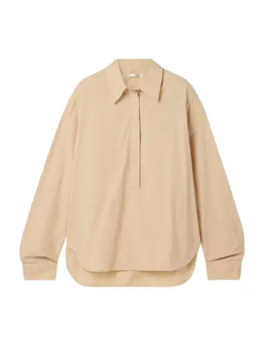 The Row Margan Oversized Cotton Shirt | Thumbnail 1 The Row Margan Oversized Cotton Shirt | Thumbnail 1