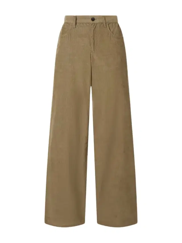Eglitta Cotton-corduroy Straight-leg Pants