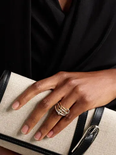 Spinelli Kilcollin Pisces 18-karat Gold And Sterling Silver Ring | Thumbnail 2 Spinelli Kilcollin Pisces 18-karat Gold And Sterling Silver Ring | Thumbnail 2