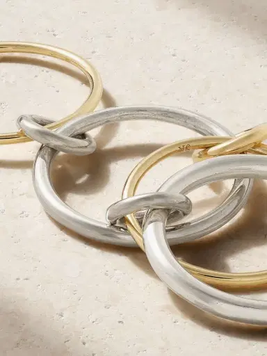 Spinelli Kilcollin Pisces 18-karat Gold And Sterling Silver Ring | Thumbnail 4 Spinelli Kilcollin Pisces 18-karat Gold And Sterling Silver Ring | Thumbnail 4