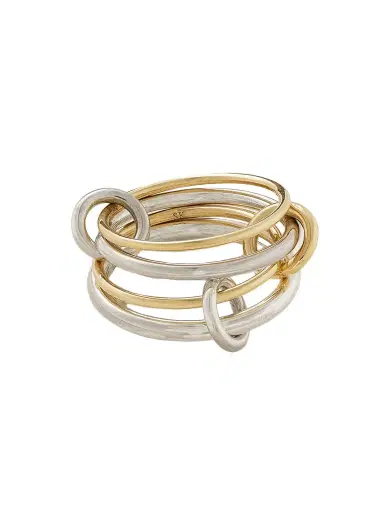 Spinelli Kilcollin Pisces 18-karat Gold And Sterling Silver Ring | Thumbnail 1 Spinelli Kilcollin Pisces 18-karat Gold And Sterling Silver Ring | Thumbnail 1