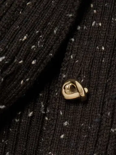 Bottega Veneta Ribbed Wool-blend Cardigan | Thumbnail 4