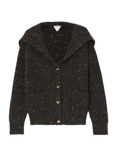Bottega Veneta Ribbed Wool-blend Cardigan | Thumbnail 1