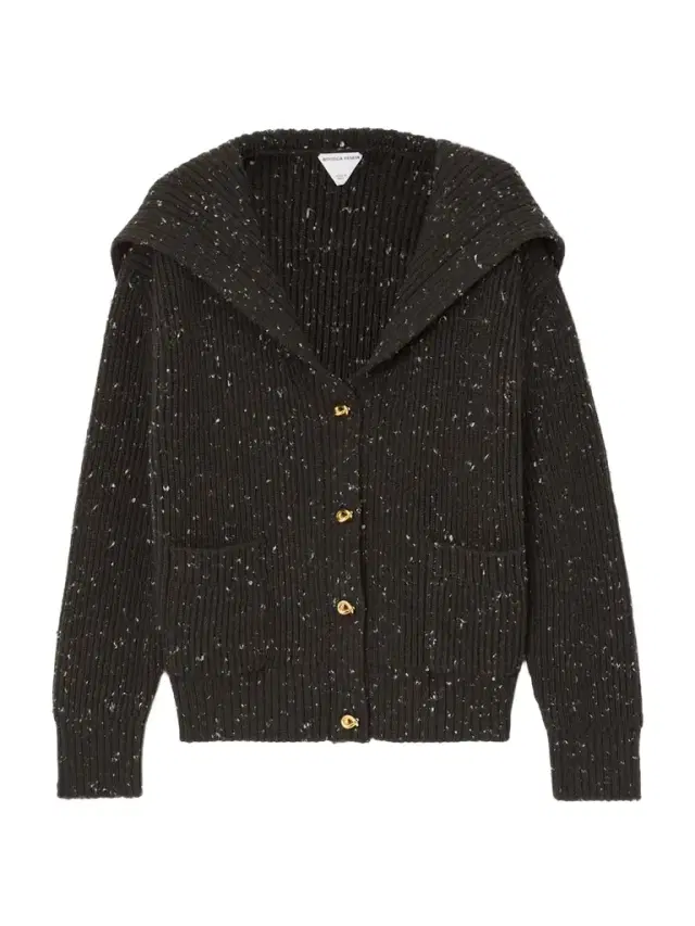 Ribbed Wool-blend Cardigan