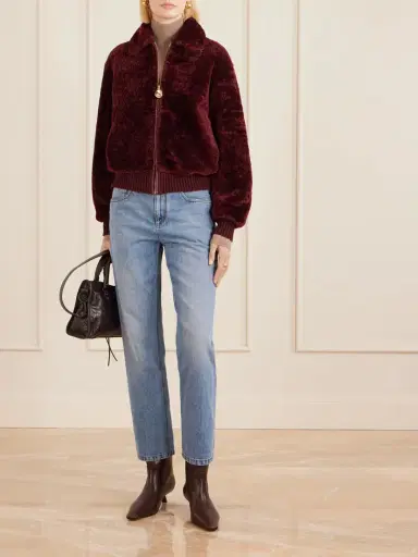 Joseph Shearling Bomber Jacket | Thumbnail 2 Joseph Shearling Bomber Jacket | Thumbnail 2