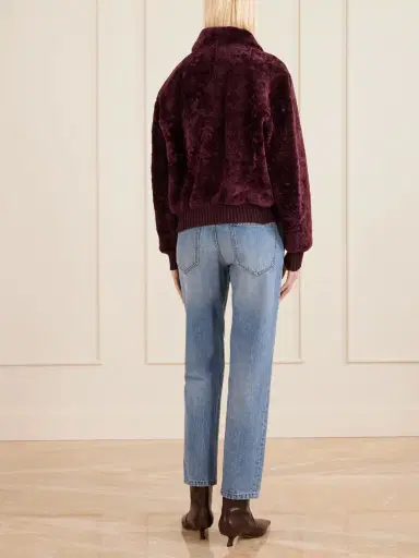 Joseph Shearling Bomber Jacket | Thumbnail 4 Joseph Shearling Bomber Jacket | Thumbnail 4