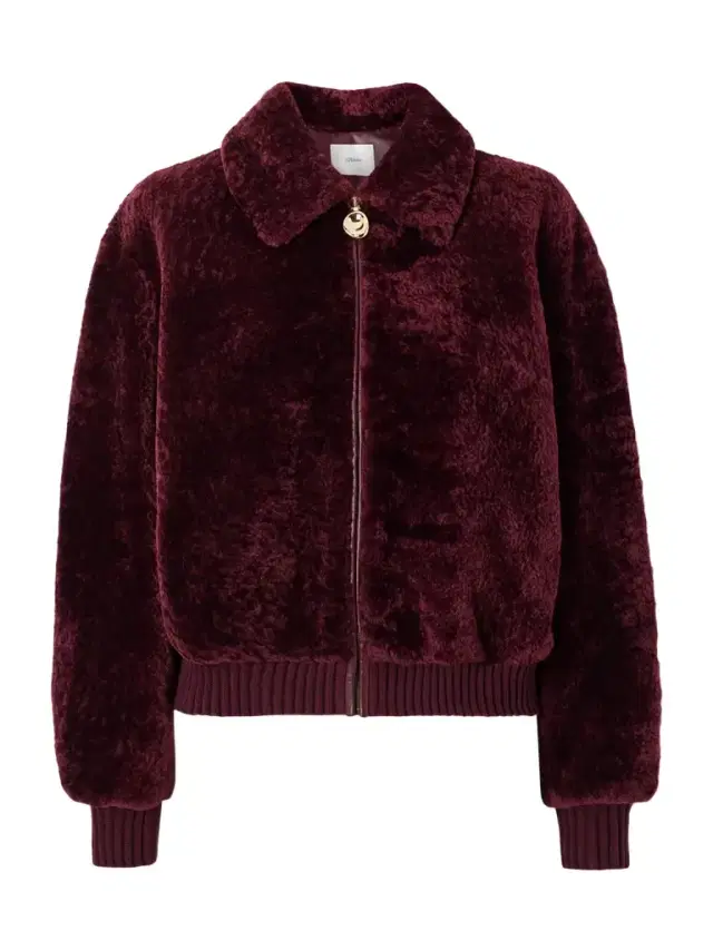 Shearling Bomber Jacket