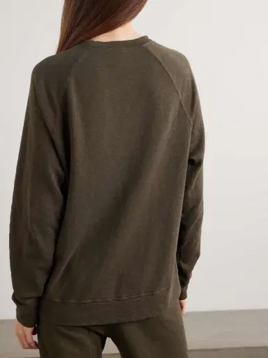 James Perse Supima Cotton-terry Sweatshirt | Thumbnail 3 James Perse Supima Cotton-terry Sweatshirt | Thumbnail 3