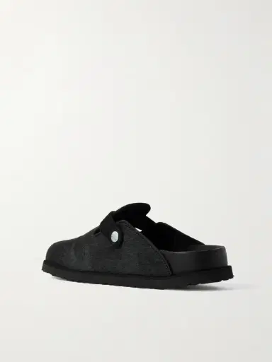 Birkenstock 1774 Boston Buckled Cow Hair Clogs | Thumbnail 3