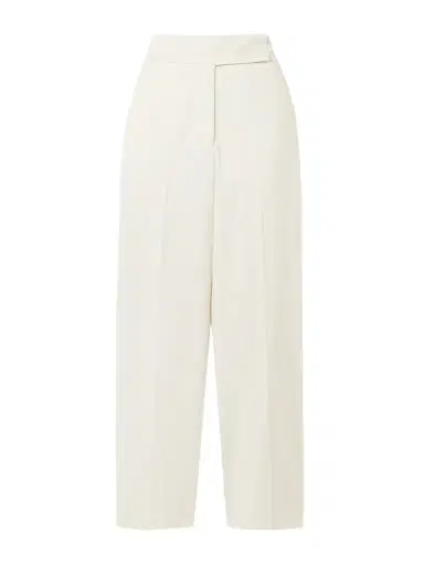 Joseph Aix Satin-trimmed Crepe Tapered Pants | Thumbnail 1