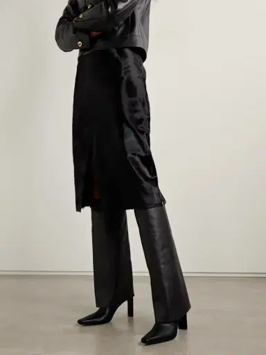 Staud Wally Buckled Leather Knee Boots | Thumbnail 2