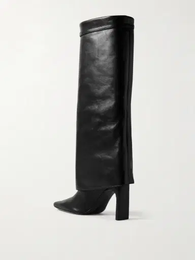 Staud Wally Buckled Leather Knee Boots | Thumbnail 3