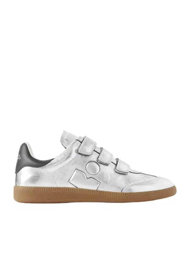 Beth Metallic Leather Sneakers
