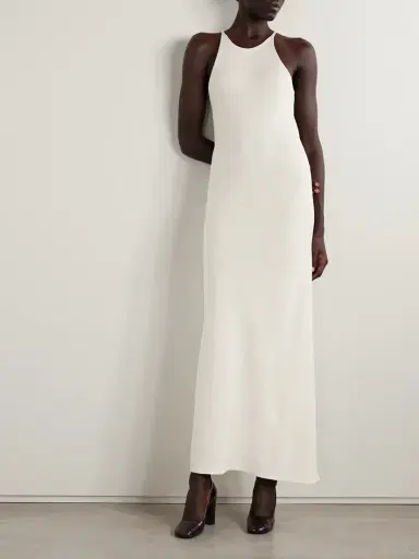 The Row Johanne Silk-crepe Maxi Dress | Thumbnail 2