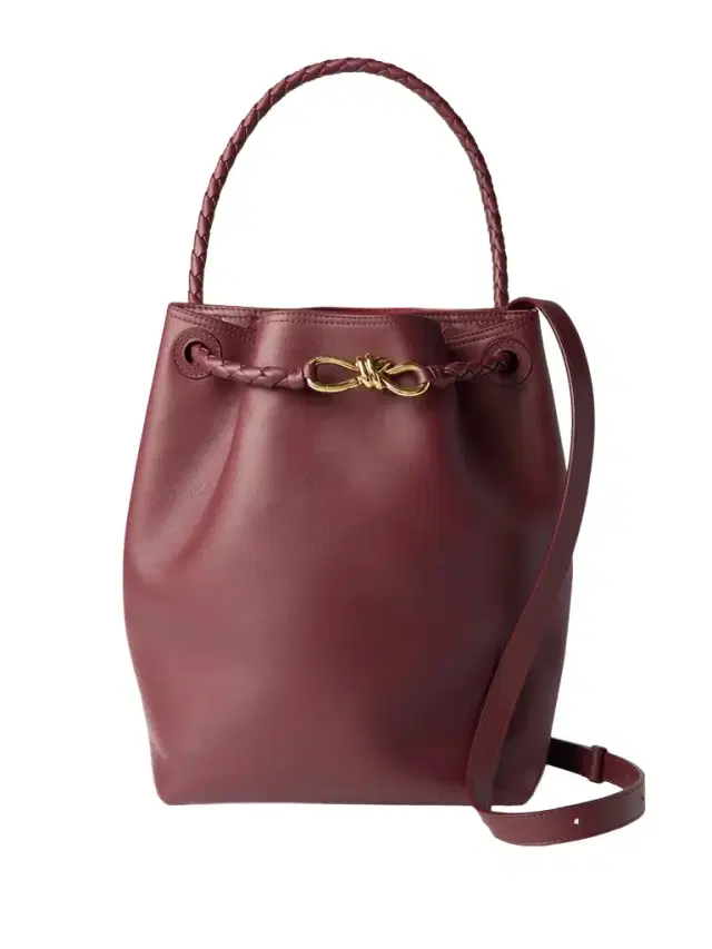 Andiamo Medium Leather Bucket Bag