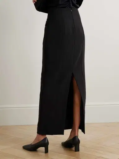 TOTEME Grain De Poudre Maxi Skirt | Thumbnail 3 TOTEME Grain De Poudre Maxi Skirt | Thumbnail 3