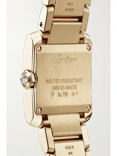 Cartier Tank Française Small 18-karat Gold Diamond Watch | Thumbnail 4 Cartier Tank Française Small 18-karat Gold Diamond Watch | Thumbnail 4