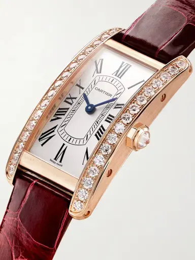 Cartier Tank Américaine Small 18-karat Rose Gold Diamond Watch | Thumbnail 3 Cartier Tank Américaine Small 18-karat Rose Gold Diamond Watch | Thumbnail 3