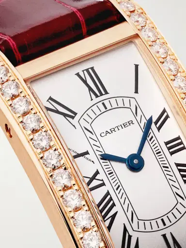 Cartier Tank Américaine Small 18-karat Rose Gold Diamond Watch | Thumbnail 5 Cartier Tank Américaine Small 18-karat Rose Gold Diamond Watch | Thumbnail 5