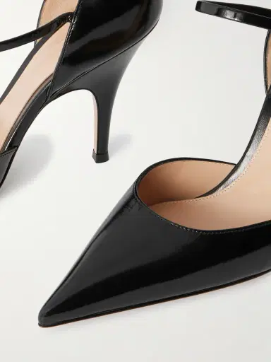 Gianvito Rossi Nuit 95 Leather Pumps | Thumbnail 4 Gianvito Rossi Nuit 95 Leather Pumps | Thumbnail 4
