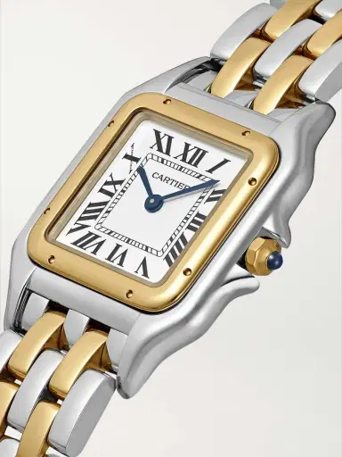 Cartier Panthère De Medium 18-karat Gold And Stainless Steel Watch | Thumbnail 3