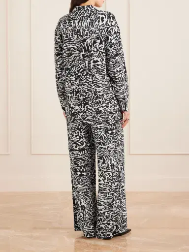 Ulla Johnson Soren Zebra-print Silk Crepe De Chine Shirt | Thumbnail 4