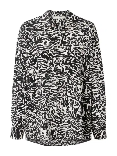 Ulla Johnson Soren Zebra-print Silk Crepe De Chine Shirt | Thumbnail 1
