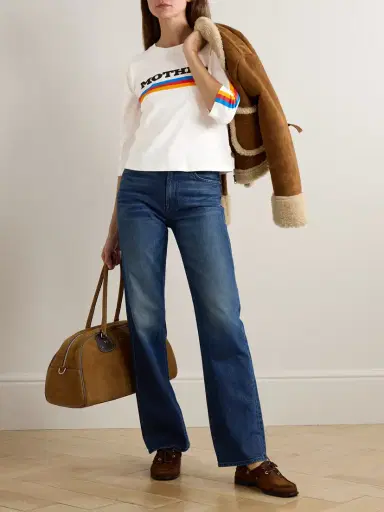 Mother The Kick It High-rise Straight-leg Jeans | Thumbnail 2 Mother The Kick It High-rise Straight-leg Jeans | Thumbnail 2