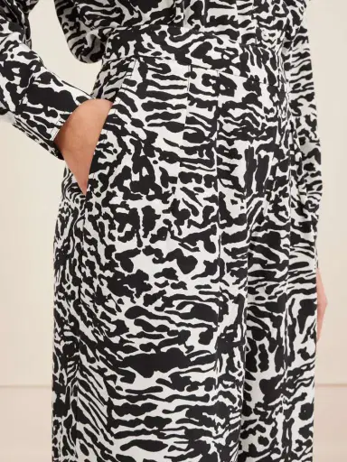 Ulla Johnson Aviva Printed Silk Crepe De Chine Wide-leg Pants | Thumbnail 5
