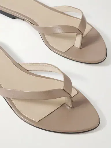 The Row Sacha Leather Flip Flops | Thumbnail 4 The Row Sacha Leather Flip Flops | Thumbnail 4