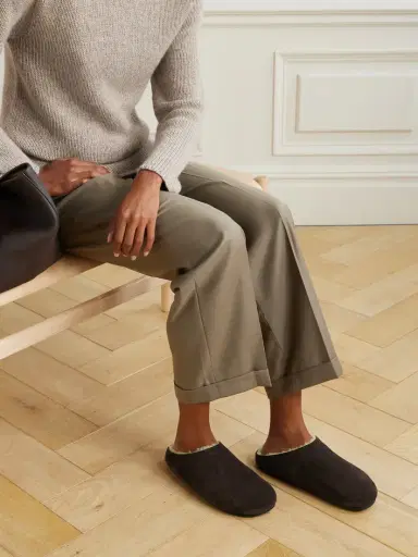 The Row Hudson Leather Mules | Thumbnail 2 The Row Hudson Leather Mules | Thumbnail 2